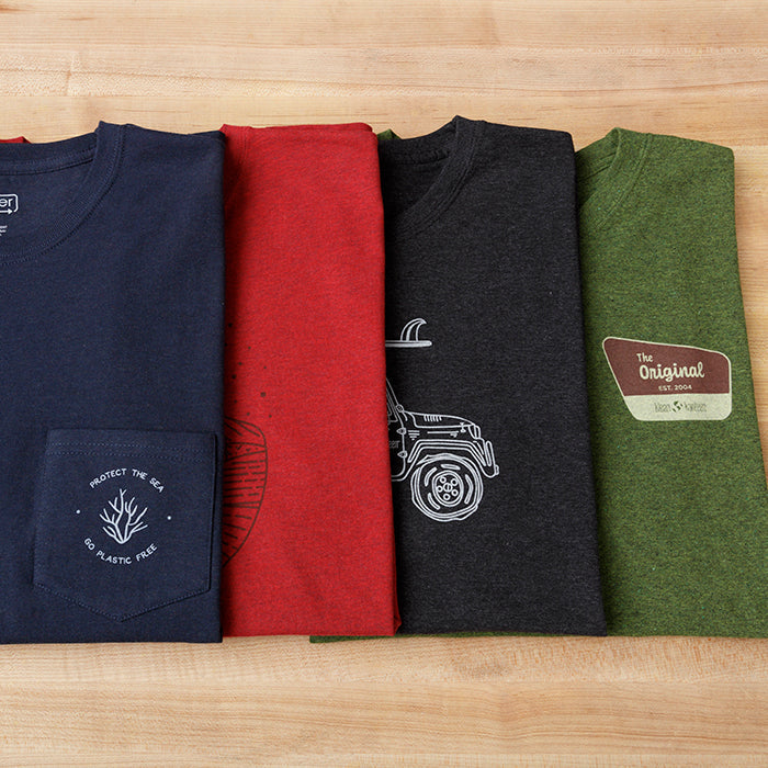 public-lands-t-shirt-o8 klean_shirt_all_designs_outlayed_lifestyle.jpg
