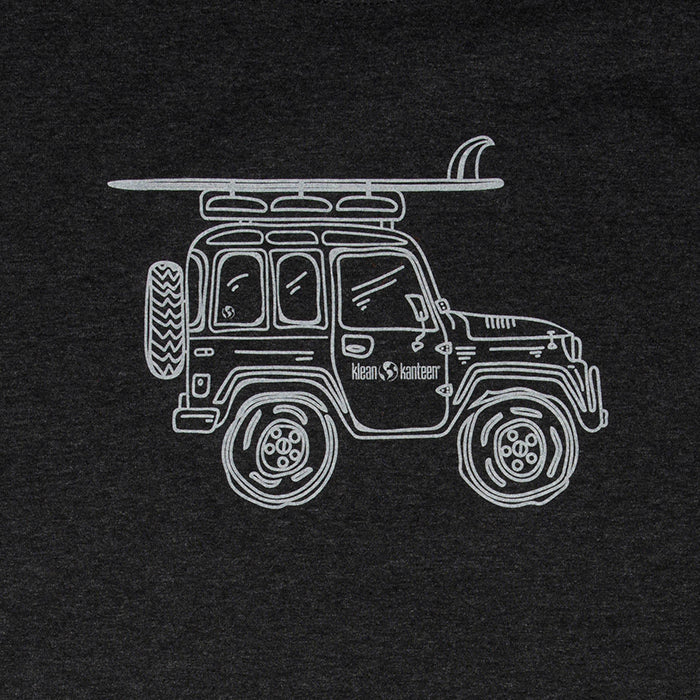adventure-vehicle-t-shirt-r3 klean_shirt_jeep_front_closeup_lifestyle.jpg